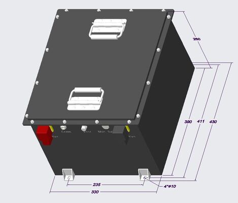 150ah 48V Golf Cart Lithium Battery 20A Charger Safety And Stable Long Lasting