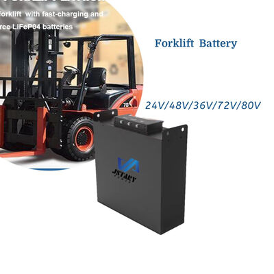 24V 125AH Lifepo4 Forklift Battery High Energy Density Rapid Charging